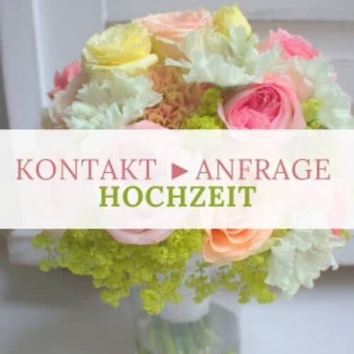 Kontakt - Anfrage - Blumen - Hochzeit in Düsseldorf