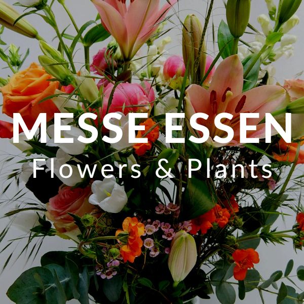 Flowers Essen Fair KAMP Booth Plants